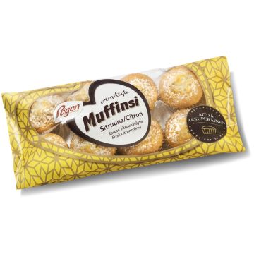 PÅGEN CREMETÄYTEMUFFINSI SITRUUNA 8-PACK 280 G