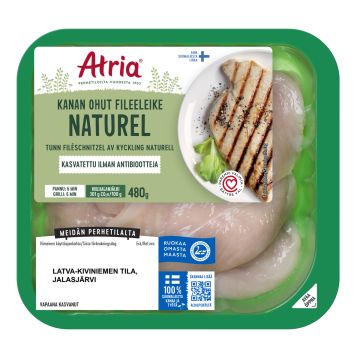 ATRIA KANAN OHUT FILEELEIKE MAUSTAMATON 480 G