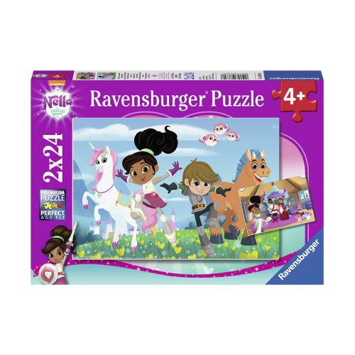 RAVENSBURGER ADVENTURES INSIDE AND OUTSIDE 2X24P