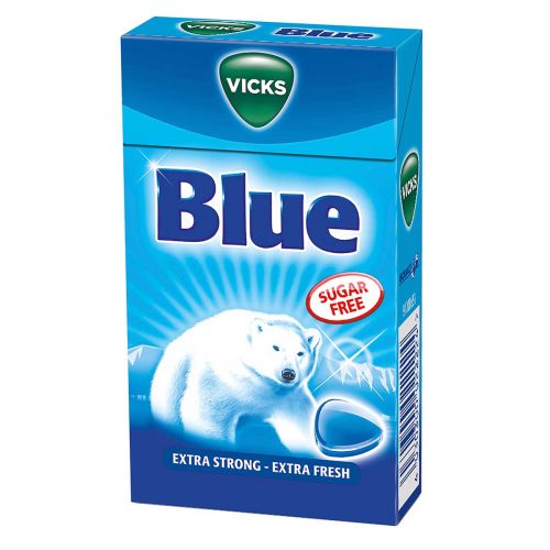 VICKS BLUE SOKERITON KURKKUPASTILLI 40 G