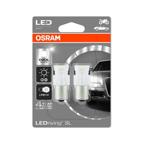 OSRAM LED 12V P21W COOL WHITE 6000 K