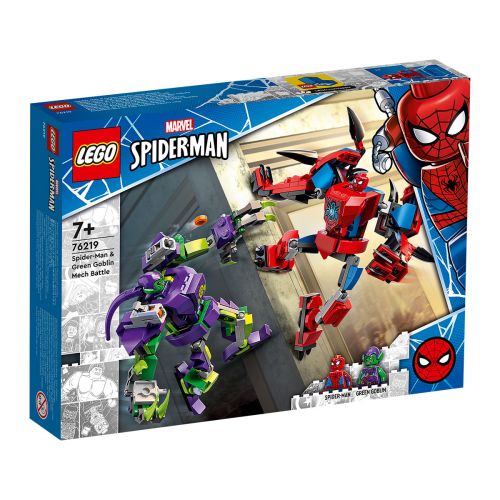 LEGO SUPER HEROES 76219 SPIDER-MANIN JA VIHREÄN MENNINKÄISE