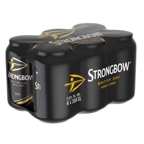 STRONGBOW BRITISH DRY 5% 0,33 TLK 6-PACK 1,98 L