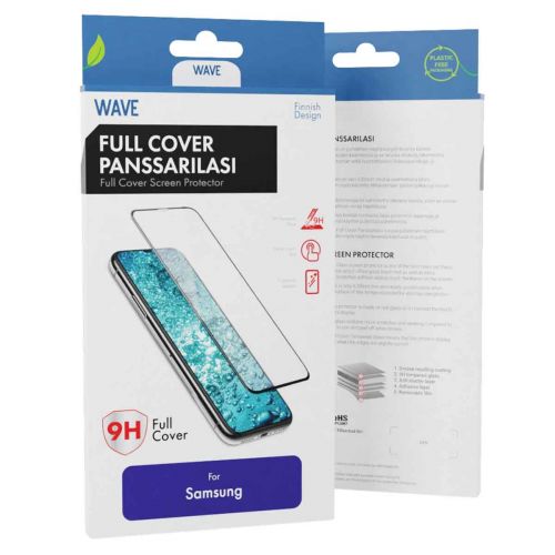 WAVE FULL COVER PANSSARILASI, SAMSUNG GALAXY A20E, MUSTA KEHYS