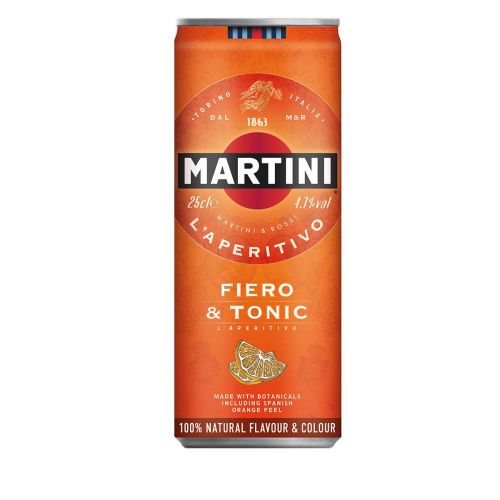 MARTINI FIERO % TONIC 4,7% TLK 250 ML