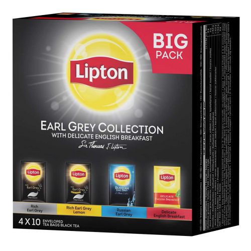 LIPTON LIPTON EARL GREY COLLECTION 4 X 10 PS