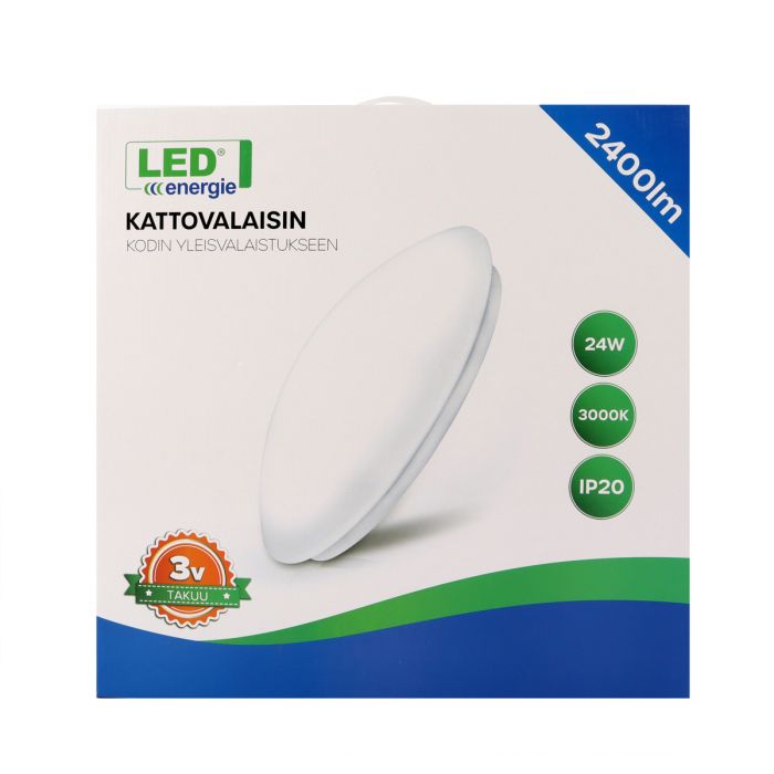 LED ENERGIE LED KATTOVALAISIN (PLAFONDI) 24 W 2400 LM (41 CM)