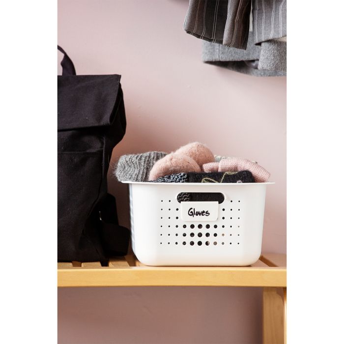 SMARTSTORE BASKET RECYCLED 15 VALKOINEN