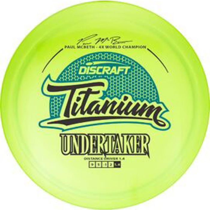 DISCRAFT TITANIUM UNDERTAKER PAUL MCBETH VÄYLÄDRAIVERI