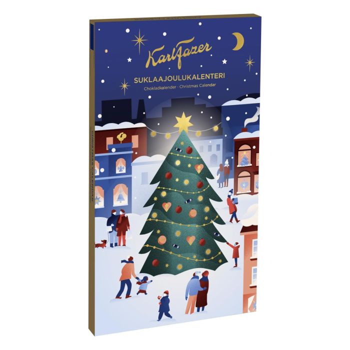 KARL FAZER SUKLAAJOULUKALENTERI 200 G main product photo