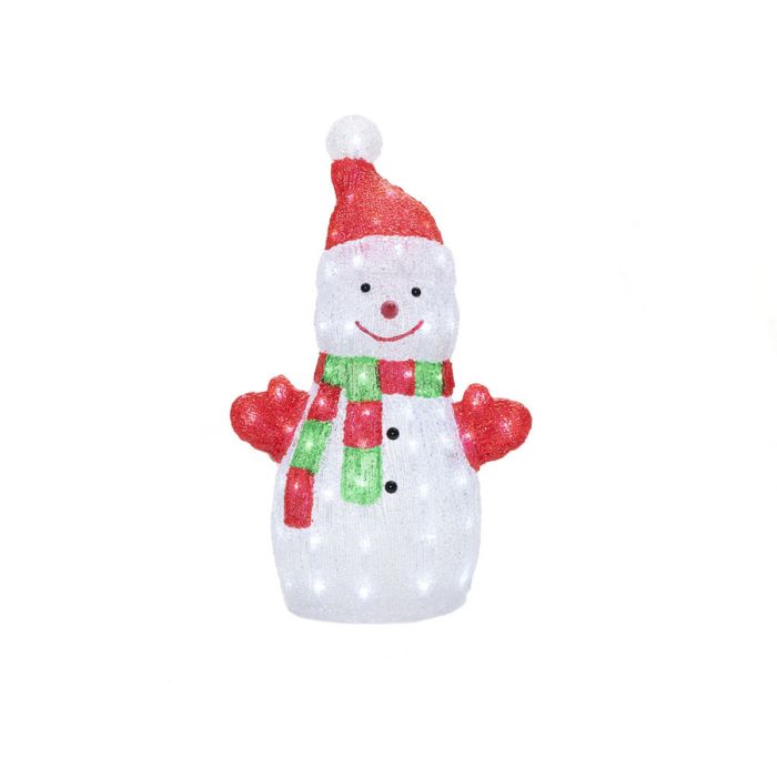 KONSTSMIDE AKRYYLILUMIUKKO 50 CM, 88 VALKOINEN LED