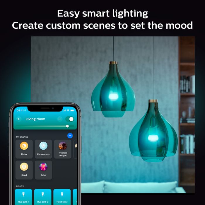 PHILIPS HUE WCA ÄLYLAMPPU 9W A60 E27 800L 2000-6500K