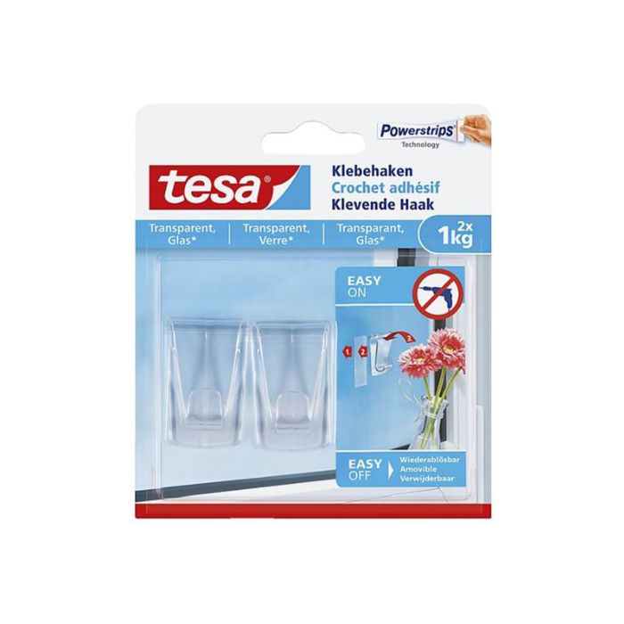TESA KOUKKU DECO 1KG LÄPINÄKYVÄ, 2 KPL/PKT