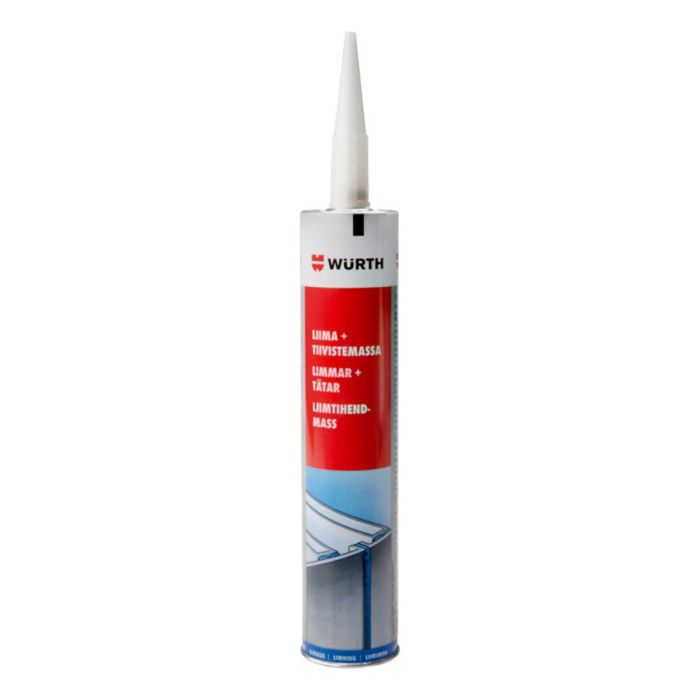 WÜRTH LIIMA+TIIVISTEMASSA MUSTA WMAX 310 ML