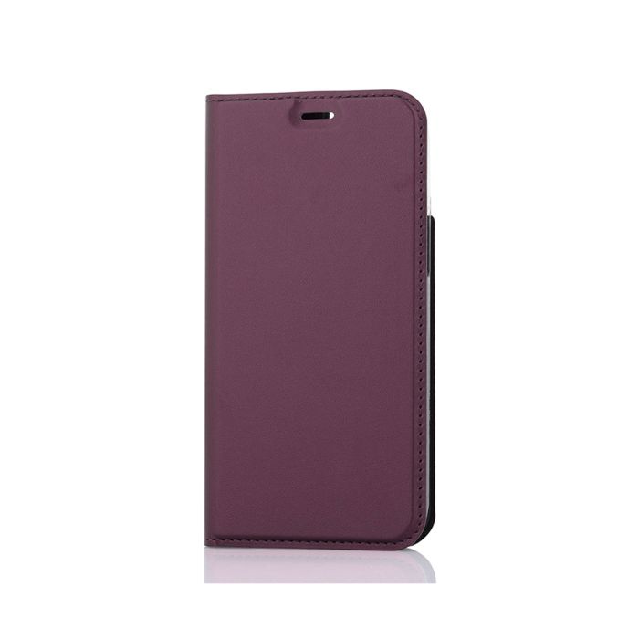 WAVE BOOK CASE, APPLE IPHONE 12 PRO / APPLE IPHONE 12, SMOKY SANGRIA