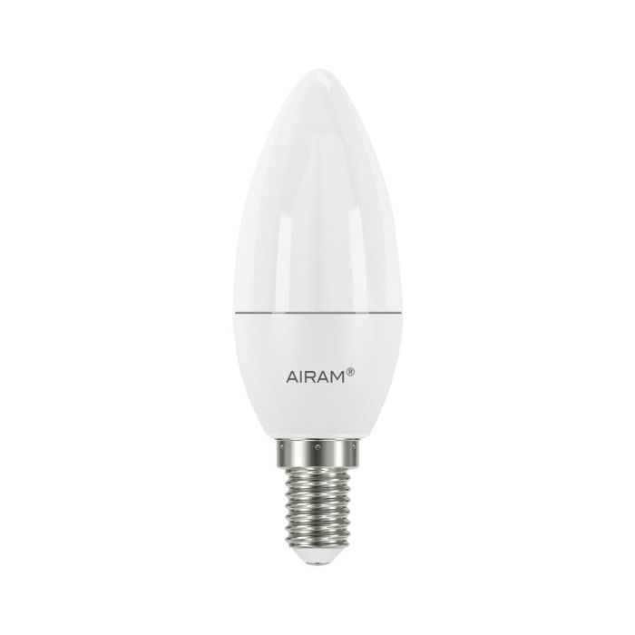 AIRAM LED KYNTTILÄLAMPPU OPAALI 4,9W E14 470 LM, 15 000H 2 KPL