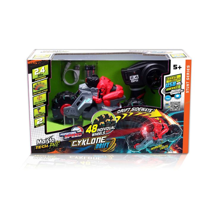 MAISTO TECH R/C 25CM CYKLONE DRIFTER 2,4GHZ