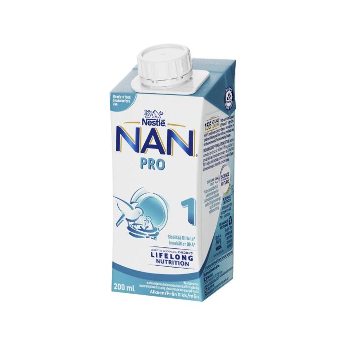 NESTLE NAN PRO 1 IDINMAIDON KORVIKE 200 ML