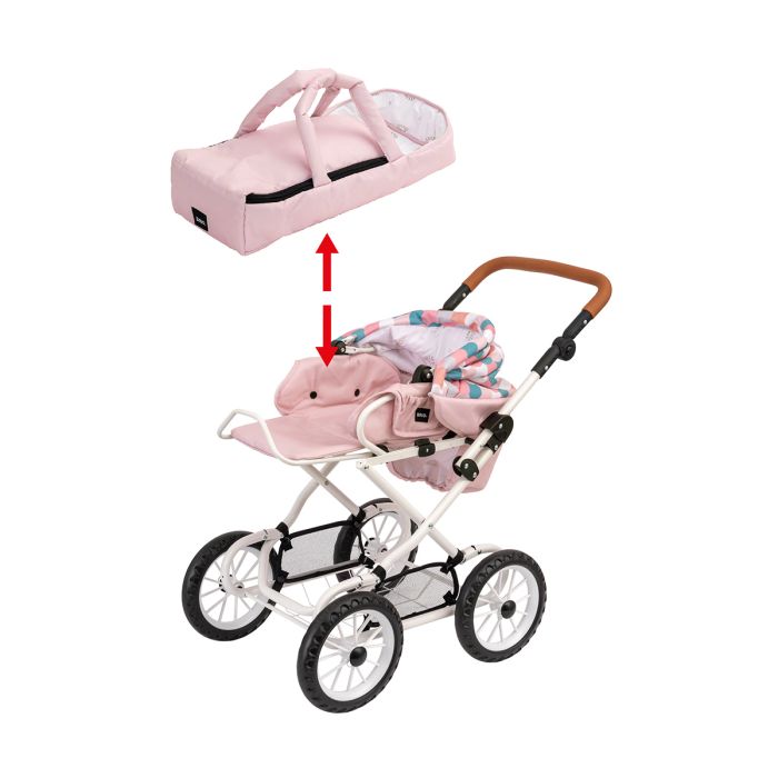 BRIO COMBIVAUNU PINKKI/PISARA NUKENVAUNUT