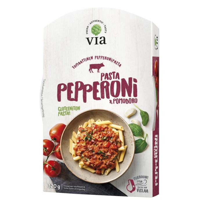 HK VIA PASTA PEPPERONI 320 G main product photo