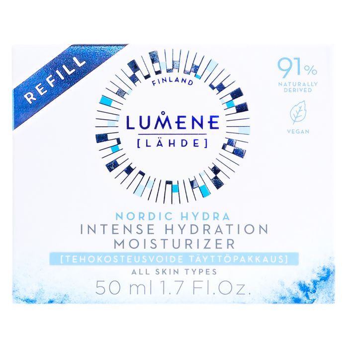 LUMENE LÄHDE TEHOKOSTEUSVOIDE TÄYTTÖPAKKAUS 50 ML