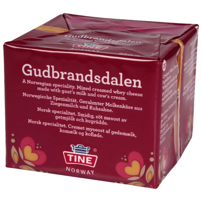 TINE GUDBRANDSDALSOST HERAJUUSTO 250 G main product photo