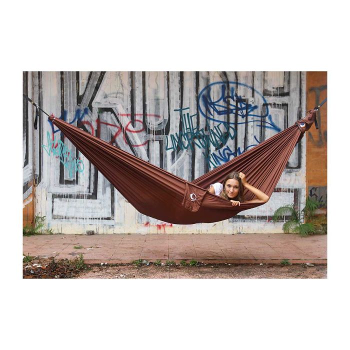 TICKET TO THE MOON COMPACT HAMMOCK RIIPPUMATTO CHOCOLATE