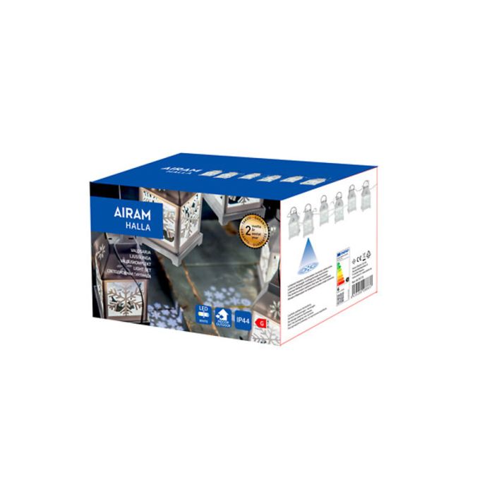 AIRAM LUMIHIUTALELYHTY 6 LED IP44