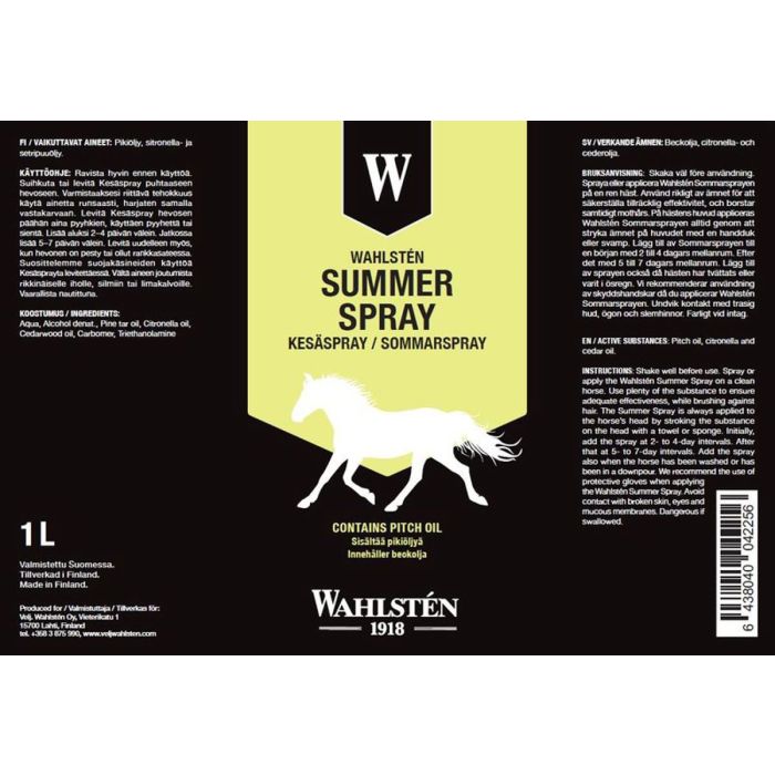 WAHLSTEN W-KESÄSPRAY PLUS