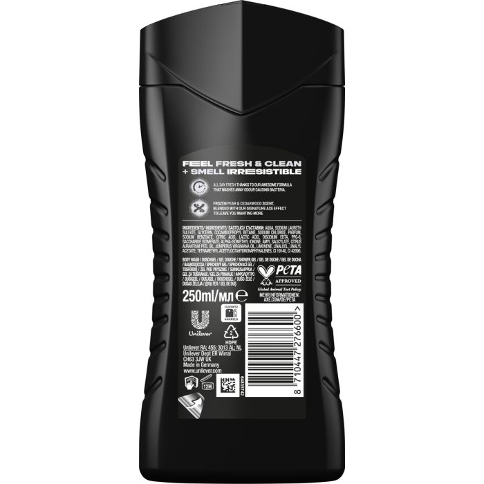 AXE BLACK SHOWERGEL 250 ML