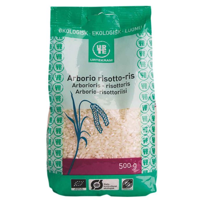 URTEKRAM ARBORIO RISOTTORIISI LUOMU 500 G