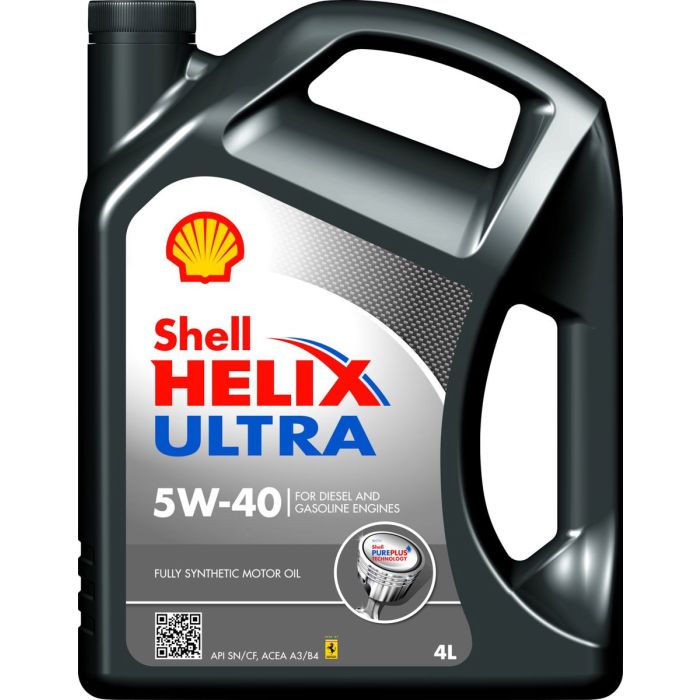 SHELL HELIX ULTRA 5W-40 MOOTTORIÖLJY 4 L main product photo