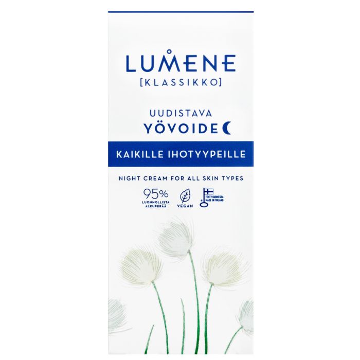 LUMENE KLASSIKKO UUDISTAVA YÖVOIDE 50 ML