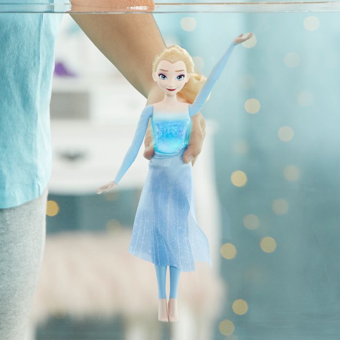 DISNEY FROZEN 2 SPLASH AND SPARKLE VESILEIKKI ELSA -NUKKE 28 CM