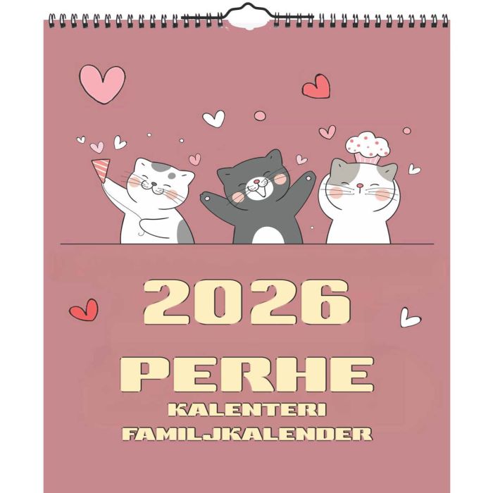 SUOMEN AIKA A4-PERHEKALENTERI main product photo