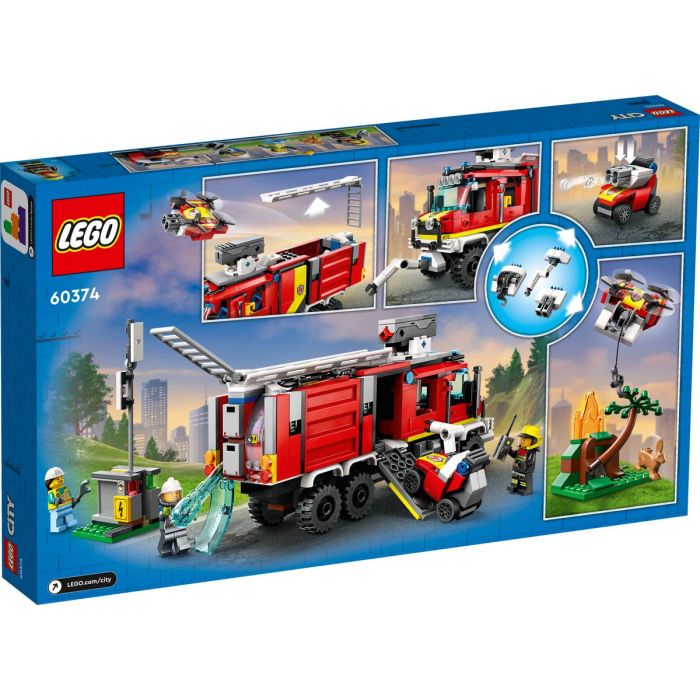 LEGO CITY FIRE 60374 PALOKUNNAN JOHTOAUTO