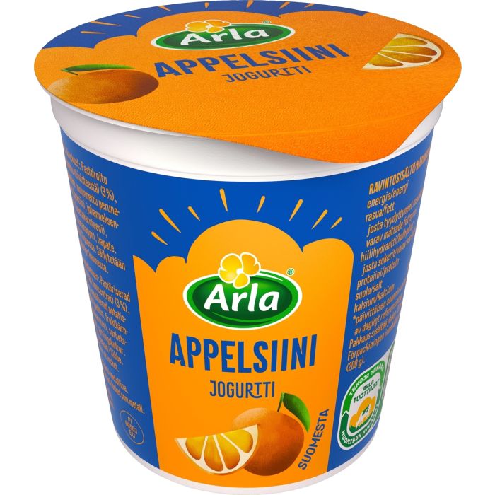 ARLA APPELSIINIJOGURTTI 200 G main product photo