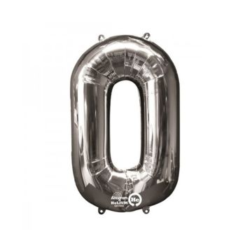 NUMEROFOLIO 0, HOPEANVÄRINEN 66 CM