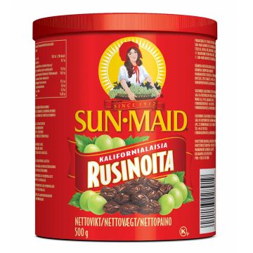 SUN MAID KALIFORNIALAISIA RUSINOITA 500 G