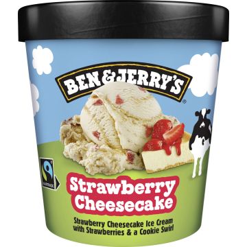 BEN&JERRY'S STRAWBERRY CHEESECAKE 465 ML