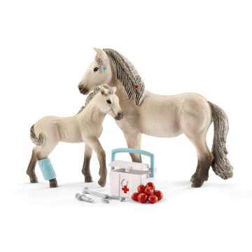 SCHLEICH FIRST AID KIT & ICELANDIC HORSE