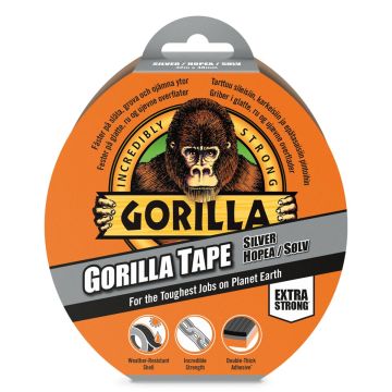 GORILLA TAPE SILVER TEIPPI HOPEA 32M