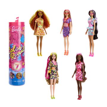 BARBIE COLOR REVEAL SWEET FRUITS HJX49