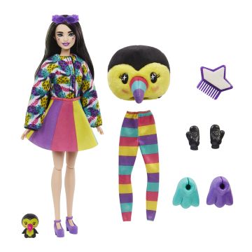 BARBIE CUTIE REVEAL JUNGLE FRIENDS TUCAN HKR00