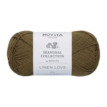 NOVITA  LINEN LOVE 100 G TEENLEHTI 614