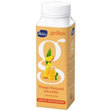 VALIO GEFILUS SMOOTHIE JOGURTTIJUOMA MANGO-BANAANI LAKTON