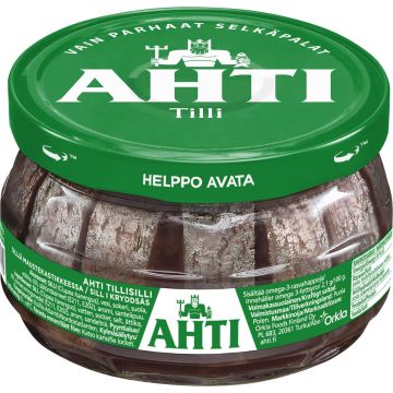 AHTI AHTI TILLISILLI, SILLIÄ MAUSTEKASTIKKEESSA 240/150G 150 G