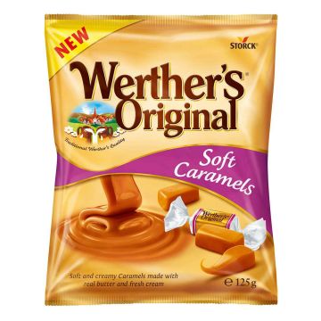 STORCK WERTHER'S ORIGINAL PEHMEÄ KERMATOFFEE 125 G