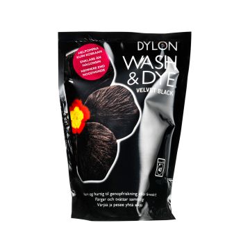 DYLON WASH & DYE VELVET BLACK 350 G