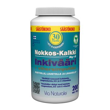 VIA NATURALE NOKKOS-KALKKI-INKIVÄÄRI 200 KPL